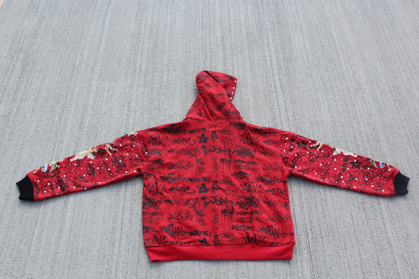 Cupid$ Love Red Hoodie