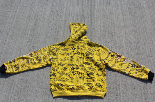 Cupid$ Love Yellow Hoodie